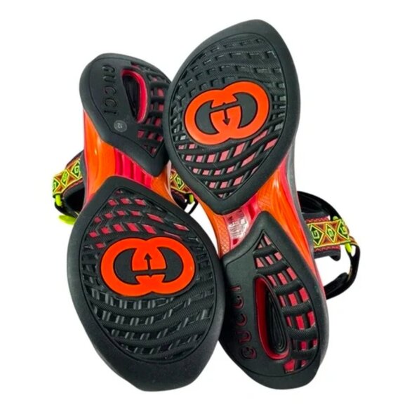 New Gucci Run Sandals **Size 9 - Picture 2 of 3